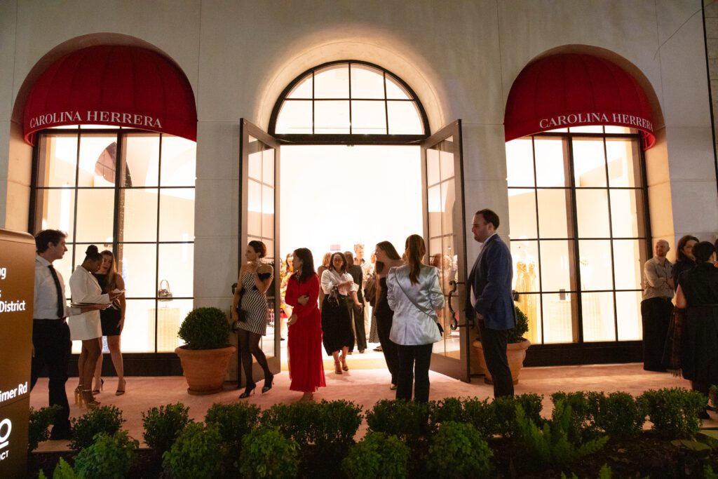The grand opening of the Carolina Herrera boutique in River Oaks District  (Photo by Nina Hernandez)