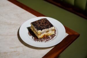 Horchata Tiramisu at Murray’s PIzza and WIne