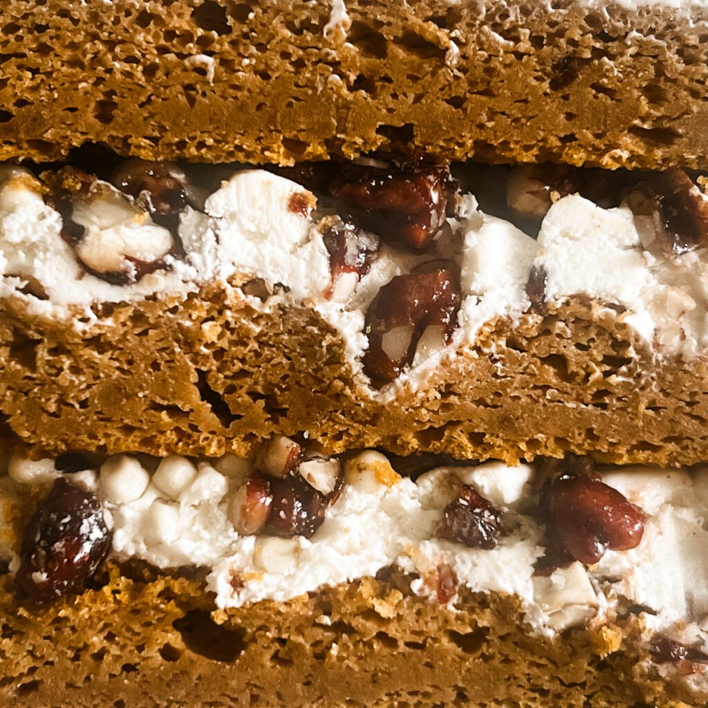 Pumpkin Maple Pecan Cake.  (Photo by Ethan Good)