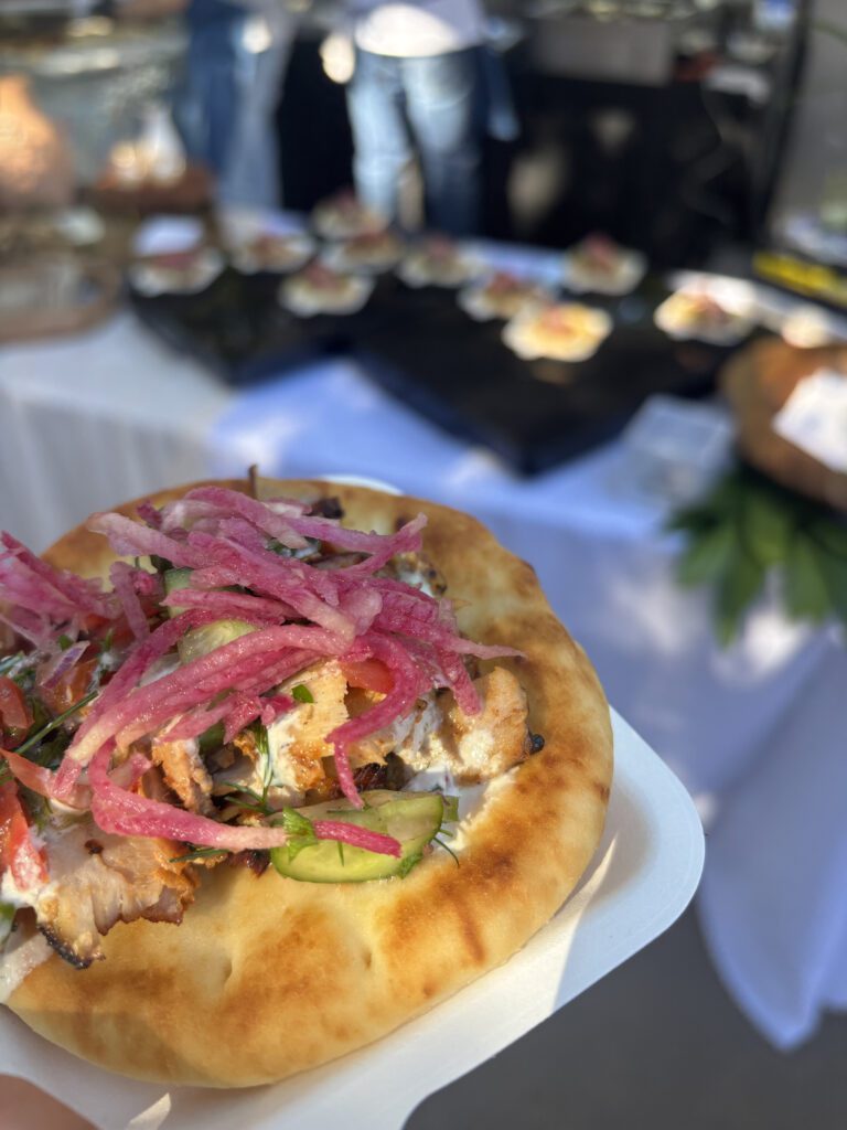 We don't know much about the new spot yet, except that Alara offered a tasty chicken kebab pita at Chefs for Farmers this year. (Photo by Laura Anne Burgos)