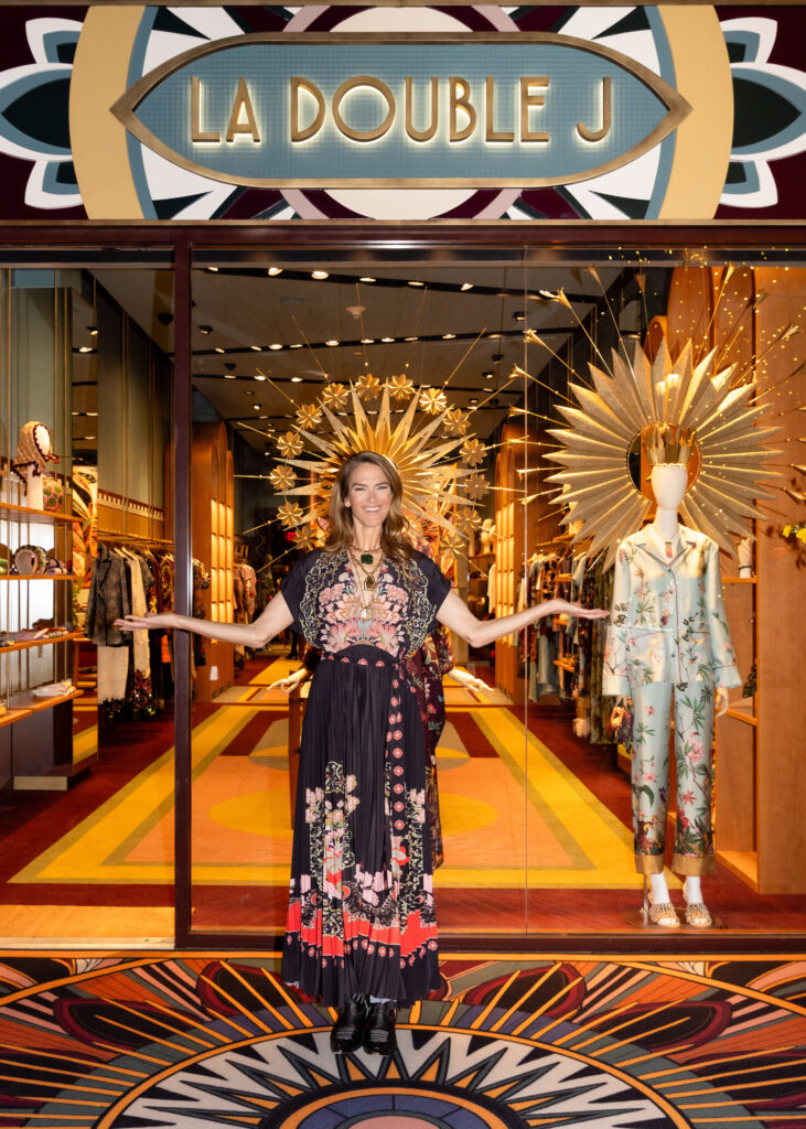 La DoubleJ founder JJ Martin at the opening cocktail party at the new Dallas store in Highland Park Village. (Photo by Kaitlin Saragusa Kellerman)