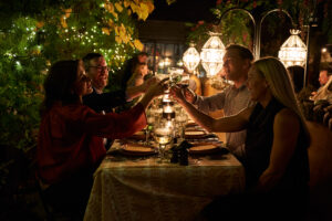 Javier Burkle Friendsgiving (Photo by Ethan Good)