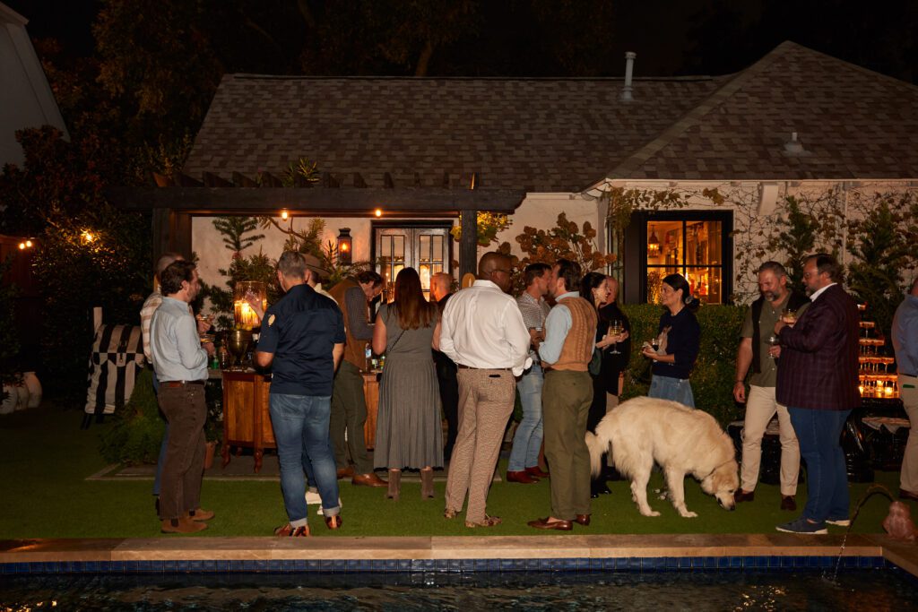 This night is proof that a home filled with people you love is the greatest luxury of all. The food is special, the table is beautiful, but it’s the laughter and stories that make it unforgettable," Burkle said.  (Photo by Ethan Good)