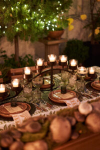 Javier Burkle Friendsgiving (Photo by Ethan Good)