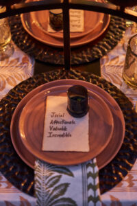 Javier Burkle Friendsgiving (Photo by Ethan Good)