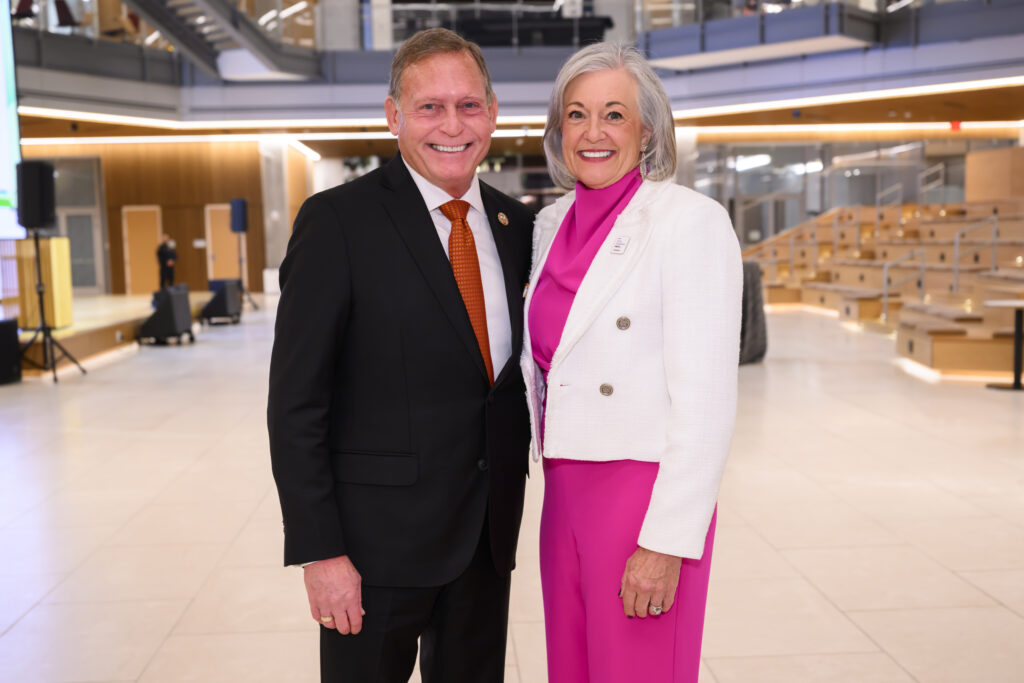 John & Sylvia Zerwas at the public launch of the MD Anderson Cancer Center $2.5 billion capital campaign  (Photo by Michelle Watson, CatchlightGroup.com)