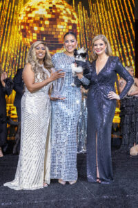 Kamisha Mickey, Iraida Brown with Panda and Angela Hernandez photo by Jcaob Power