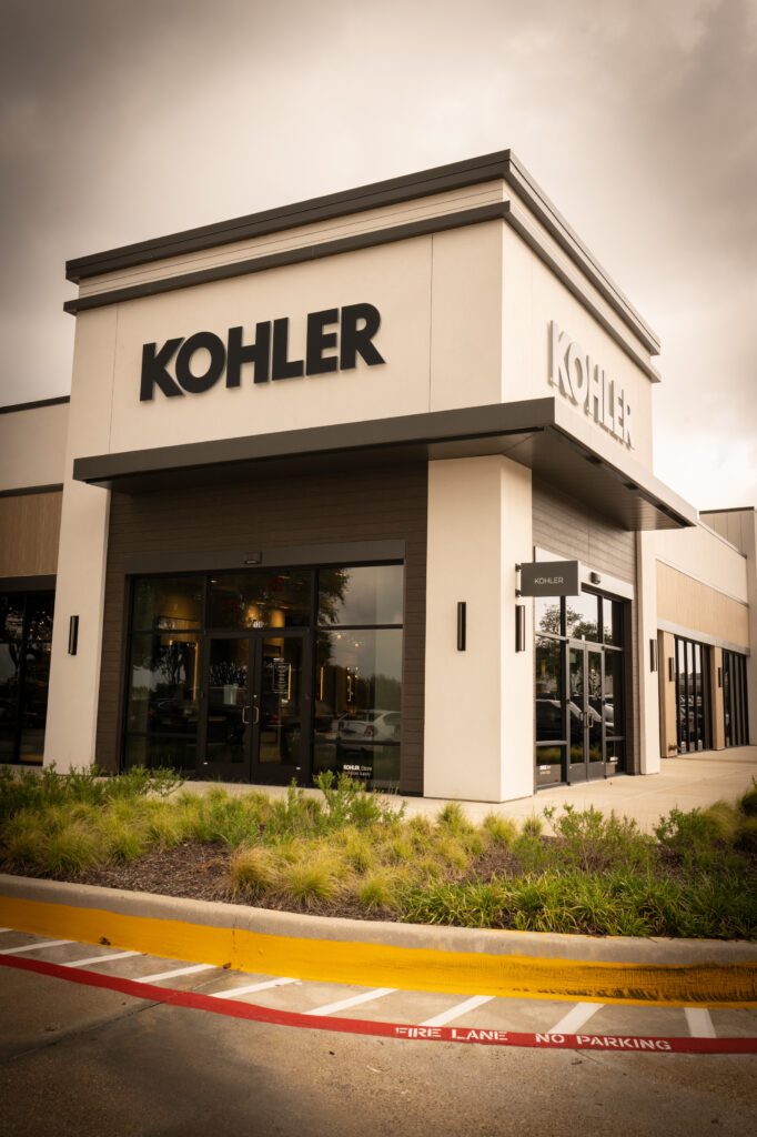 Kohler's Plano showroom (Photo by George Fiala)