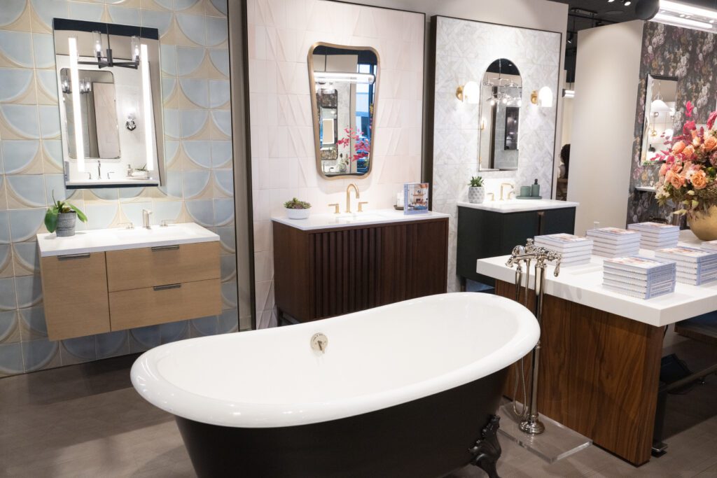 Kohler's beautiful showroom in Plano (Photo by George Fiala)