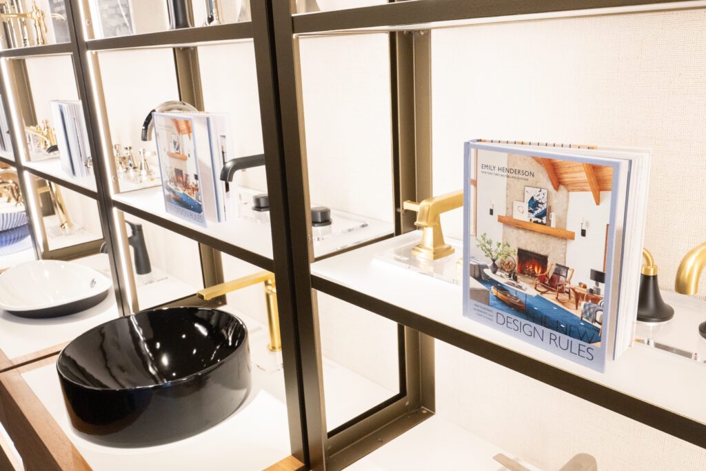 Henderson's newest book, "The New Design Rules." (Photo by George Fiala)