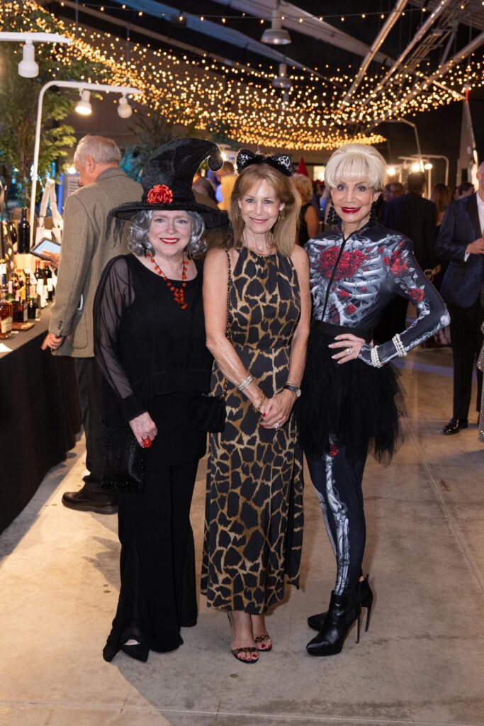 Leila Perrin, Cheryl Bindson, Leisa Holland-Nelson at Houston SPCA's 5th Annual Howl-O-Ween Ball  (Photo by Wilson Parrish)
