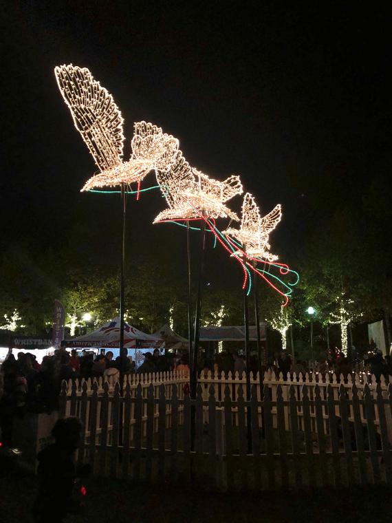 Lighting of the Doves