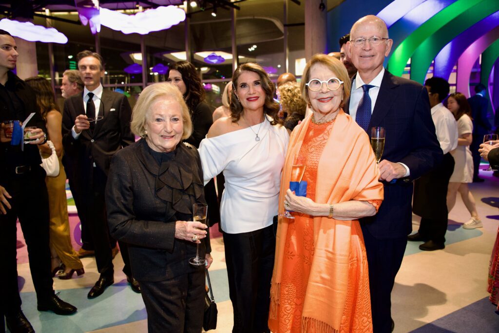 Margot Perot, Dr. Linda Silver, Marilynn Thoma, Carl Thoma (Photo by Tamytha Cameron)