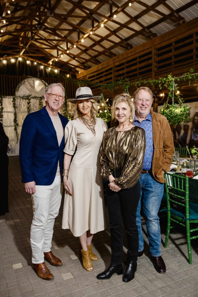 Matt Henneman, Kimberly Cutchall, Lynn Goode, Harrison Williams at the Recipe for Success Foundation Delicious Alchemy banquet (Photo by CatchLight Group)