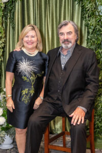 Maureen Higdon and Tom Selleck, Photo by Jacob Power