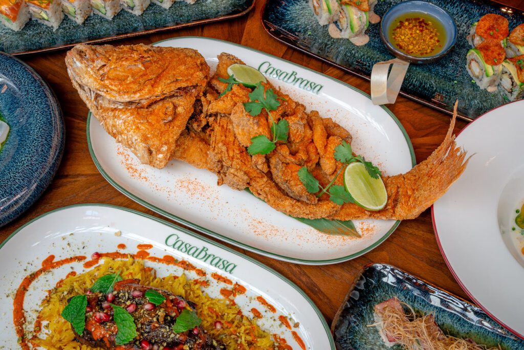 The Casa Brasa menu is vast and will take many visits to try all the seafood and steak options. (Courtesy of Big Dill Hospitality)