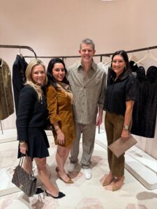 Monica Bickers, Nicole Katz, Wes Gordon, and Caroline Brown (Photo by Nina Hernandez)