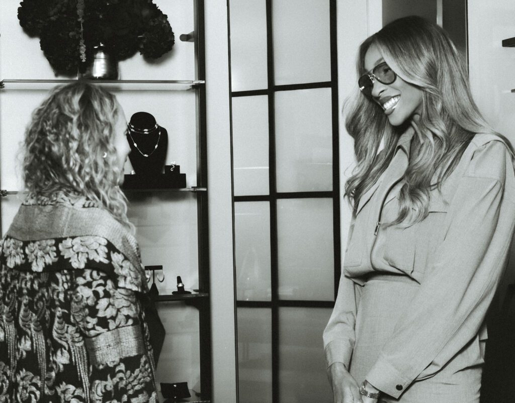 Nicole Richie, Tinsley Erin (Photo by Paris Mumpower)