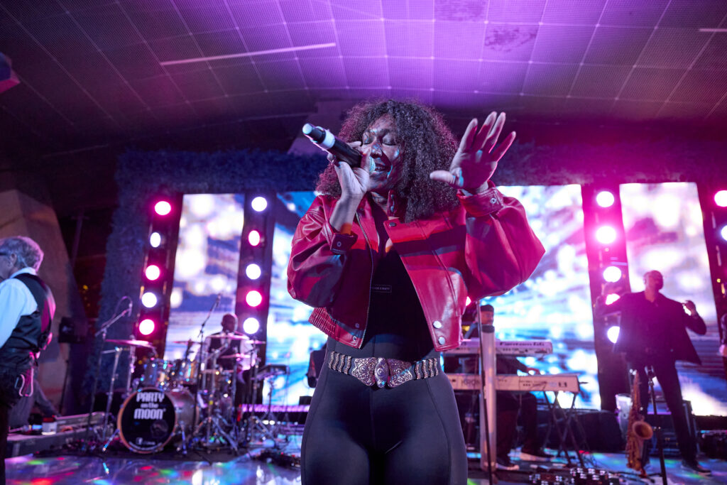 Night at the Museum After Party with musical entertainment Party on the Moon (Photo by Tamytha Cameron)