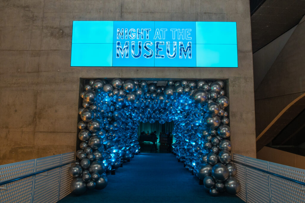 Night at the Museum Entrance (Photo by Tamytha Cameron)