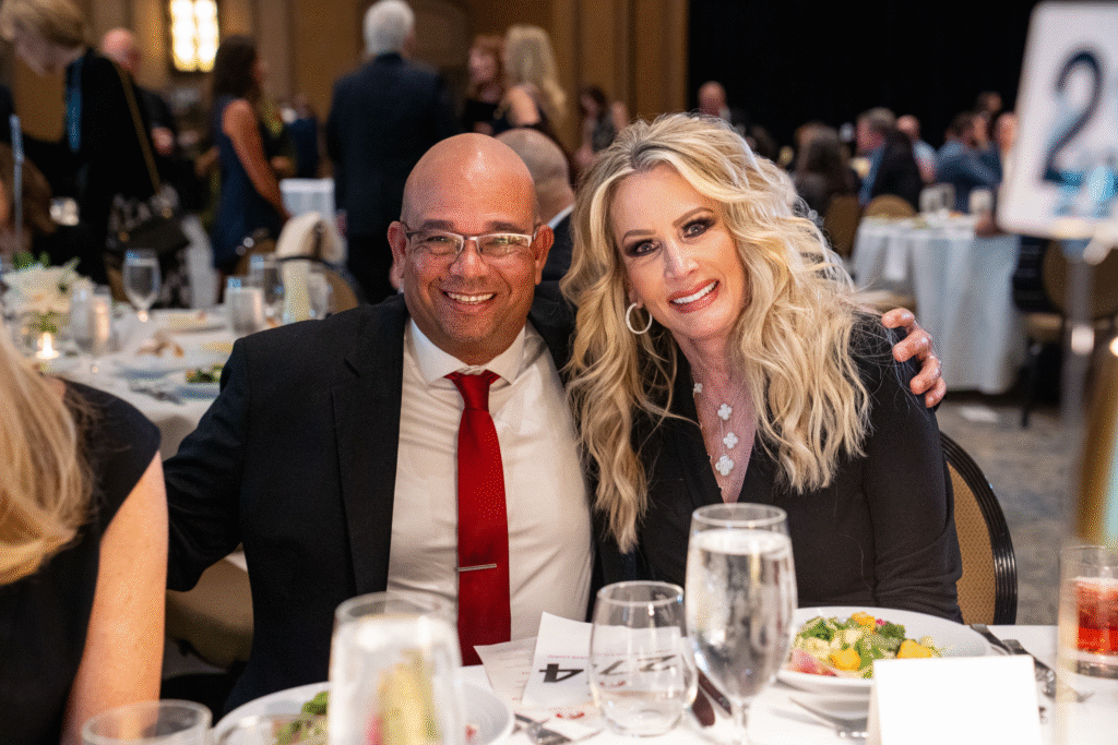 Operation Kindness CEO Ed Jamison and Board of Directors Joni Mitchell (Photo by Frances Peña)