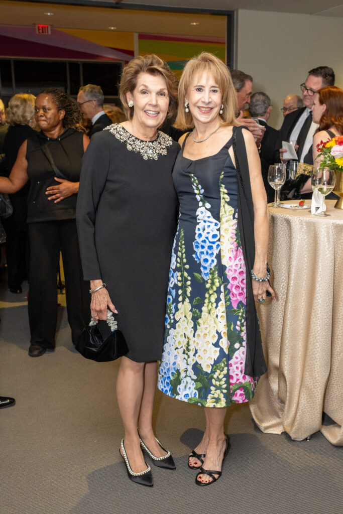 Lilly Andress, Vicki West at Rice University's Shepherd School of Music 50th anniversary gala (Photo by Jacob Power)