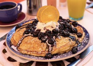 PPS_Gallery_FoodDrink_Blueberry-Pancakes (Photo by Courtesy of Parker Palm Springs)