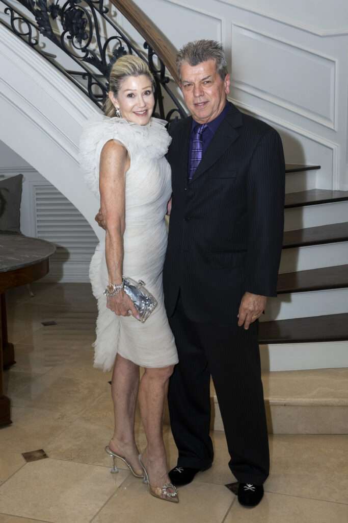 Patti & Don Murphy at the Houston Ballet Ball launch party  (Photo by Annie Mulligan)
