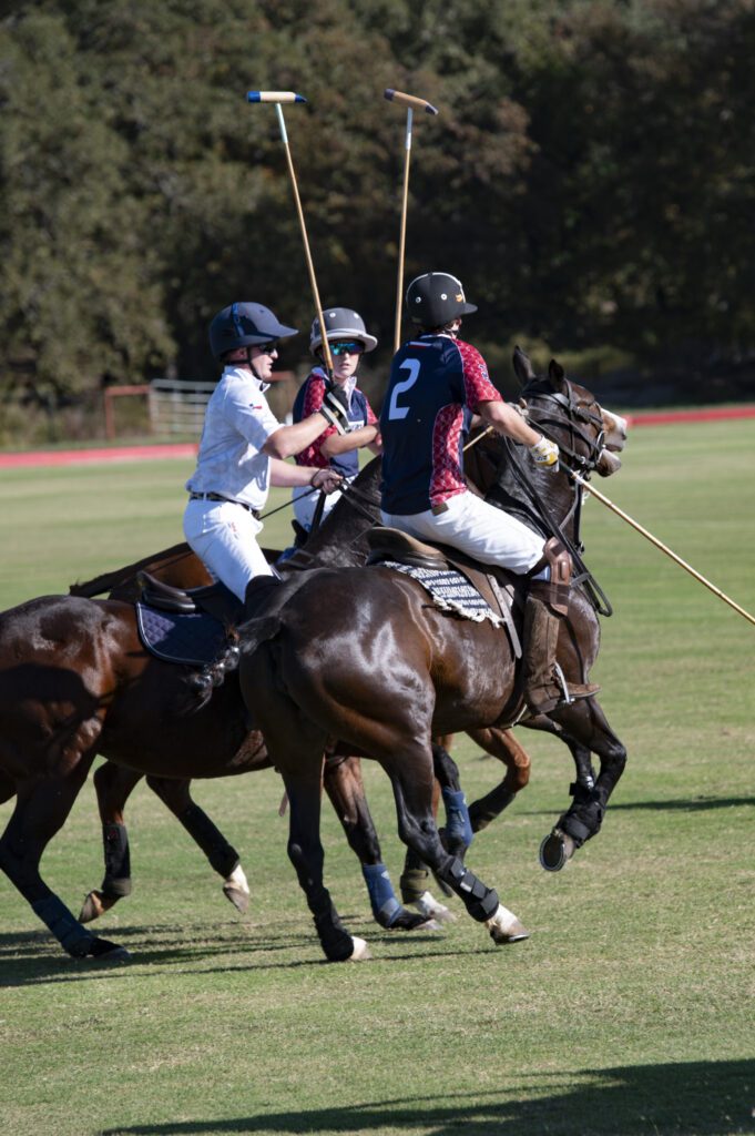 The afternoon featured back-to-back polo matches. (Photo by Tamytha Cameron)