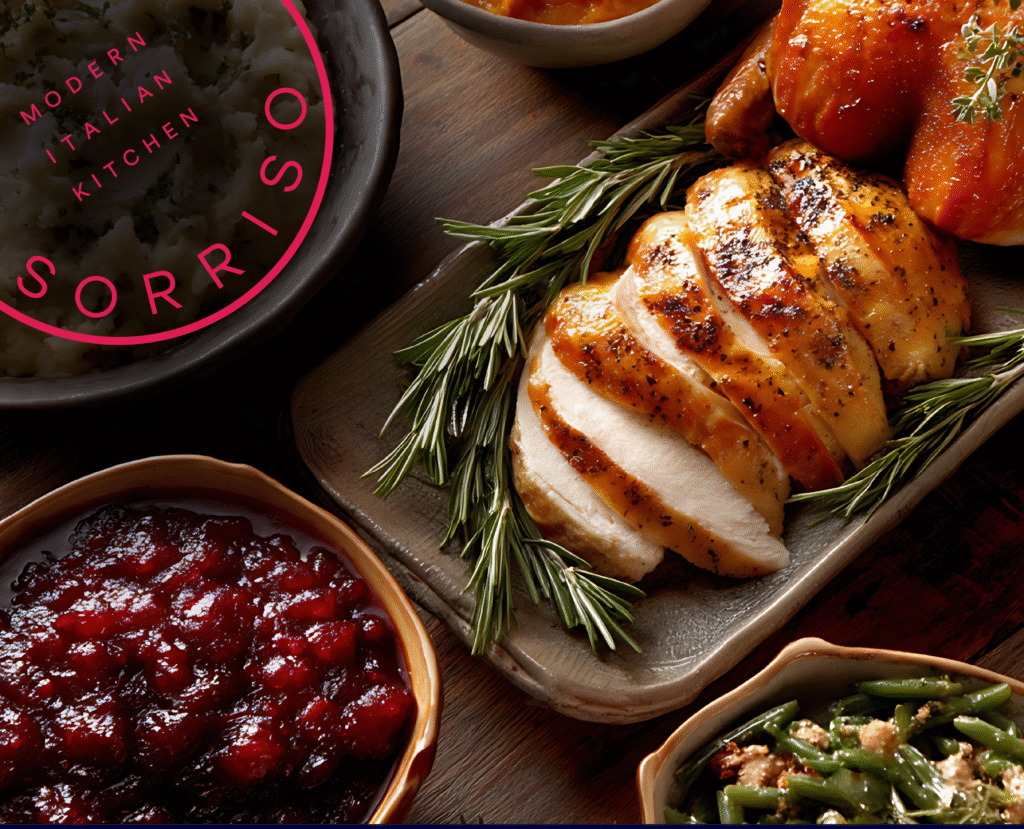 Sorriso's Thanksgiving Day has a traditional feast available in addition to their regular menu. (Photo courtesy of Sorriso)