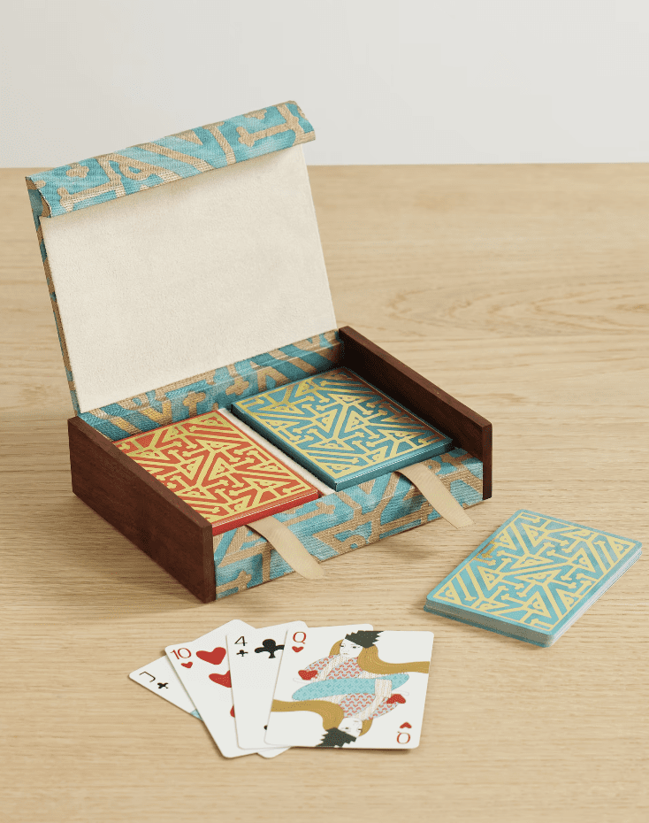 L'OBJET Fortuny Playing Card Set