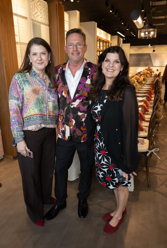 Tammy Ballard, Brick Boyett, Karen Hall (Photo by George Fiala)