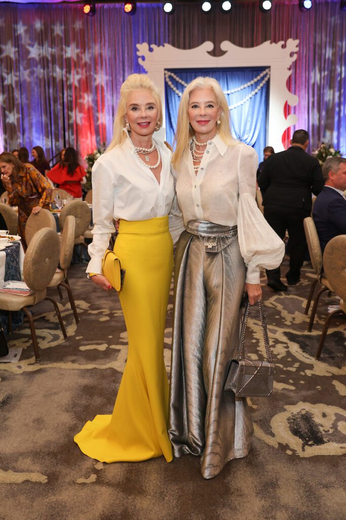 Tena Lundquist, Faust, Tama Lundquist at the Barbara Bush Houston Literacy Foundation’s Power of Literacy Luncheon. (Photo by Priscilla Dickson)