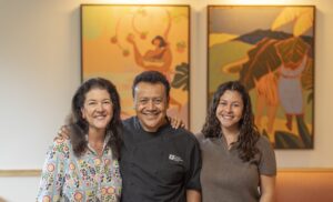 Tracy Vaught, Hugo Ortega, Sophia Ortega_by Nick de la Torre