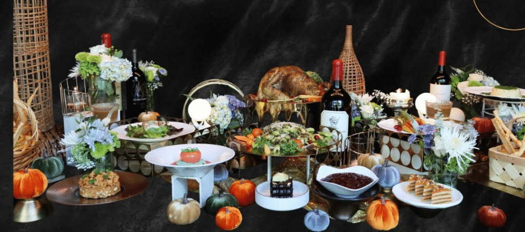 Amrina's Thanksgiving Royal Feast. (Photo courtesy of Amrina)