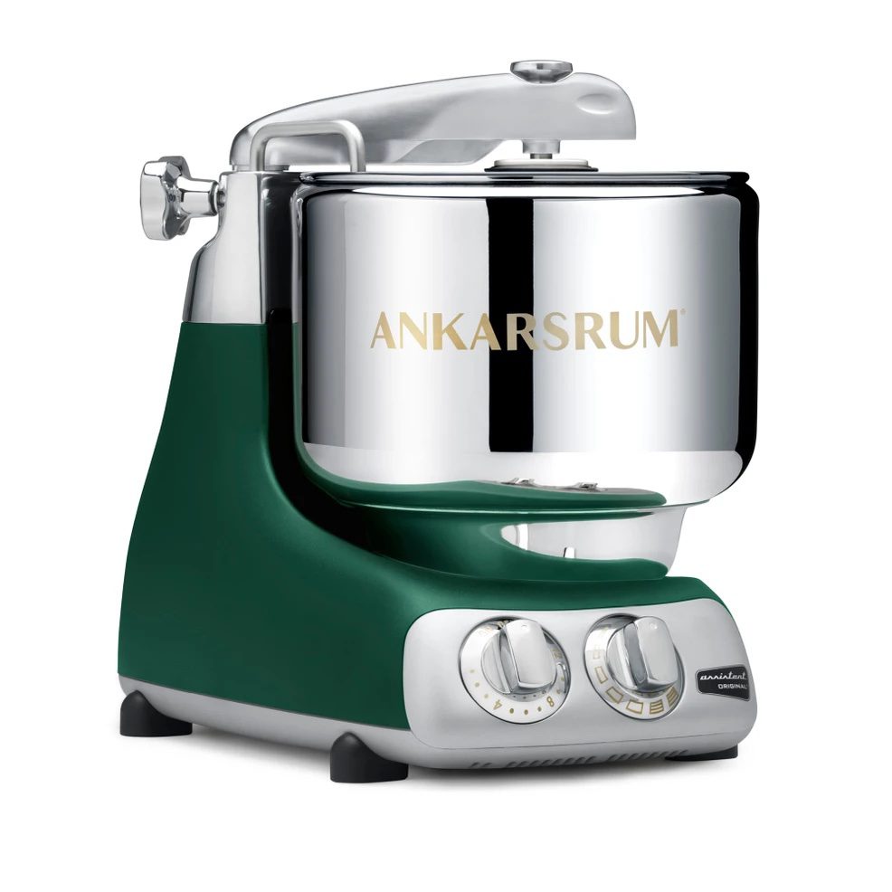Upgrade their kitchen with a sleek, powerful and versatile Ankarsrum stand mixer.