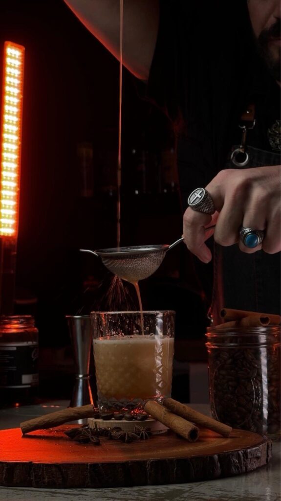 The menu’s offerings are minimally sweet — something the co-owners say allows the quality spirits to shine — and are priced around $14 on average.