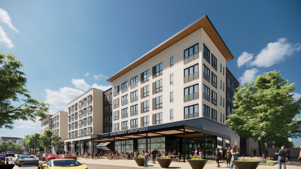 With a location in Dallas' Design District, Culinary Dropout will expand its North Texas presence with an outpost in Frisco. (Rendering courtesy of Gensler)