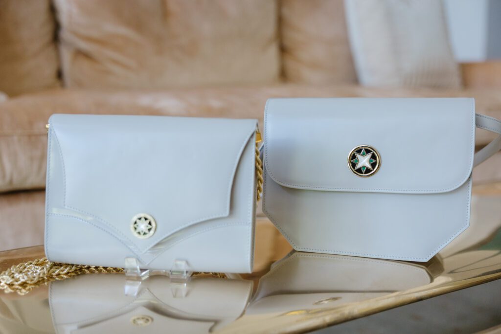 11 Juillet's new winter hue, soft gray, introduced at the pop-up benefiting Houston Symphony (Photo by Johnny Than)