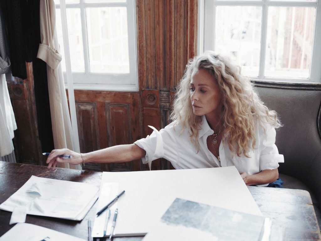 Trish Wescoat Pound founded TWP to "offer her own take on American sportswear; effortless, unbound, understated pieces that complement the reality of women’s lives." (Courtesy TWP)
