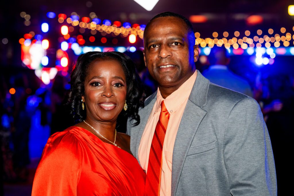 Casandra & Dana Brown at the 'Diamond Dreams' gala (Photo courtesy of Houston Astros)