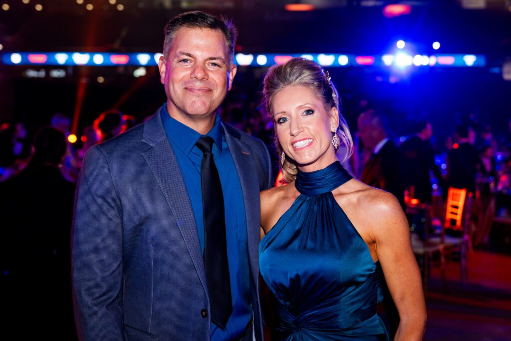 Astros pitching coach Josh Miller & Danielle Miller at the 'Diamond Dreams' gala (Photo courtesy of Houston Astros)