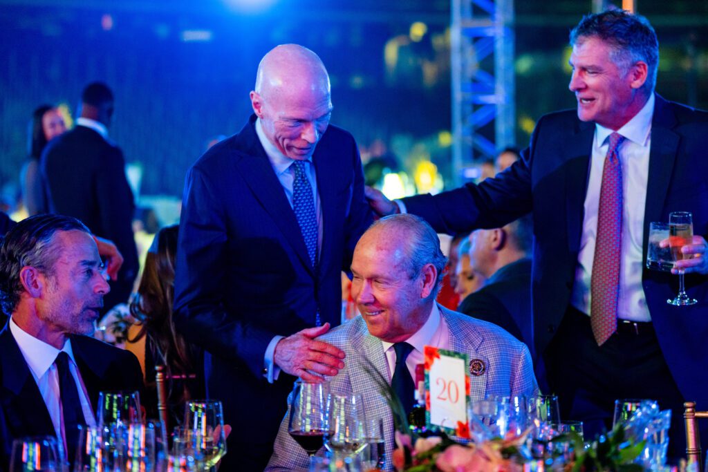 David Capobianco, Mike Metz, Jim Crane at the 'Diamond Dreams' gala (Photo courtesy of Houston Astros)