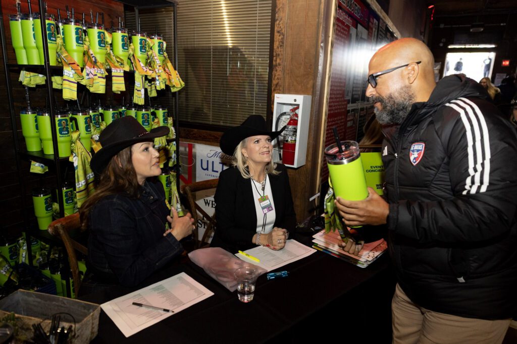 Billy Bob's Texas was the host of Fort Worth's official draw party watch event.  (Photo by Brooks Burris/Visit Fort Worth)