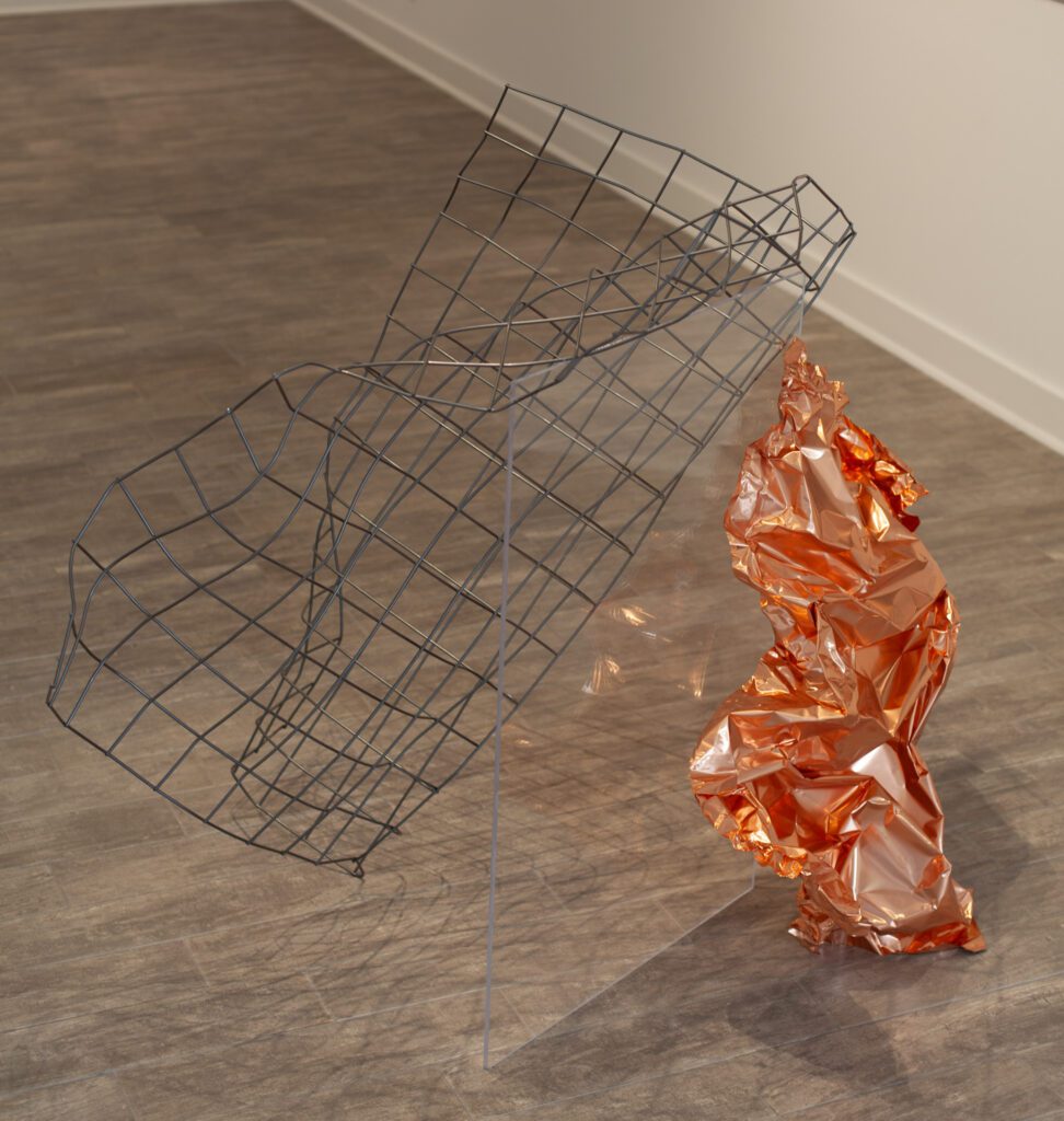 Tom Orr, “Rocket Ship to Mars,” 2022, at Andrew Durham Gallery (Courtesy  Andrew Durham Gallery)