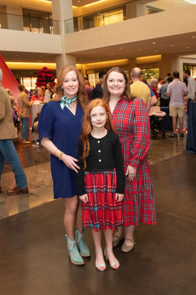 2025 Co-Chairs and Junior Chair - Vanessa Fuquay, Manning Fuquay, Elizabeth Anderson (Photo by Tamatha Cameron)
