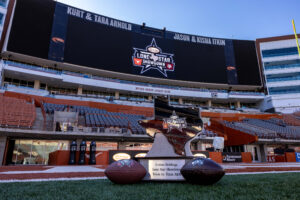 2025 Cotton Holdings Lone Star Showdown Trophy; photo courtesy of Cotton Holdings