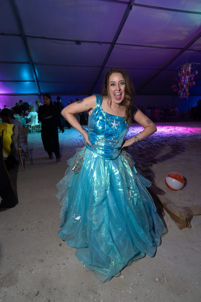 Jessica Small at Orange Show Barefoot Beach Ball (Photo by Daniel Ortiz)
