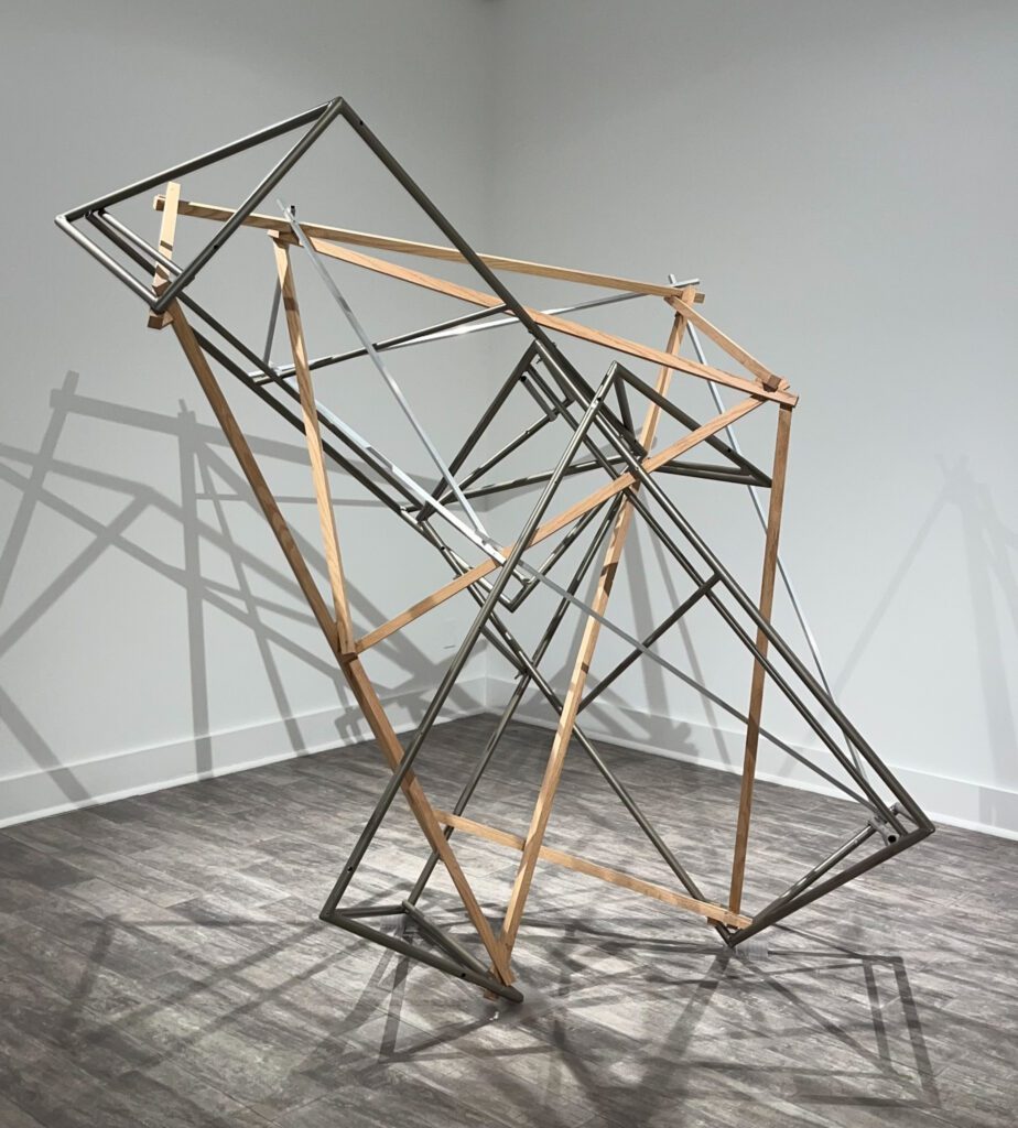 Tom Orr, “Skeleton,” 2023, at Andrew Durham Gallery (Courtesy  Andrew Durham Gallery)