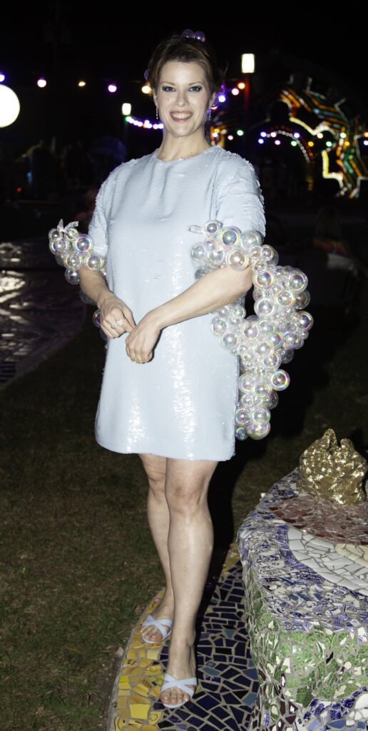 Amy Ward at Orange Show Barefoot Beach Ball (Photo by Mike Herrera)